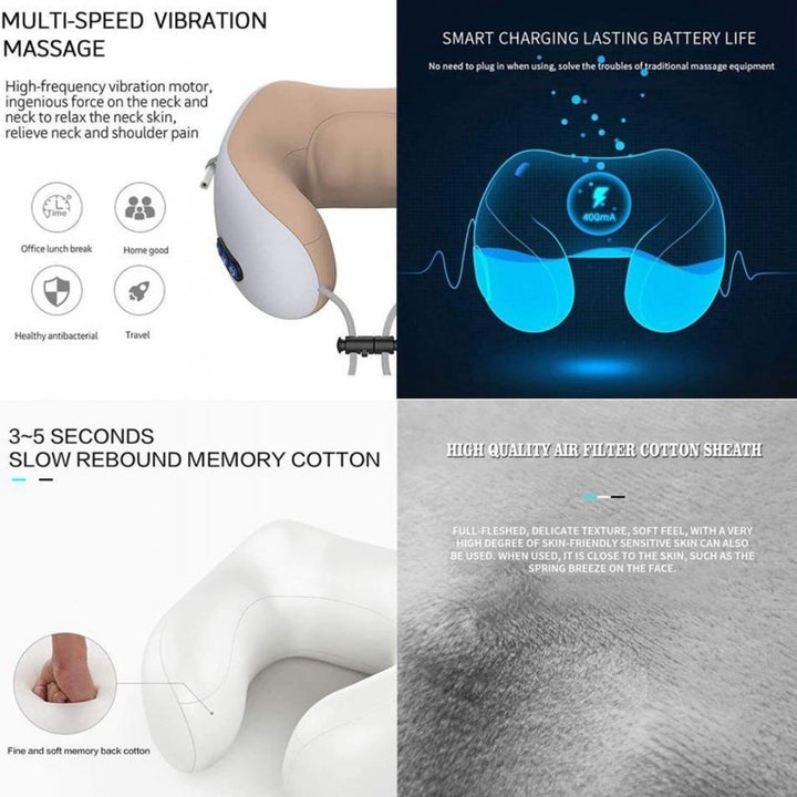 U-shaped Massager for Neck ( Rechargeable )