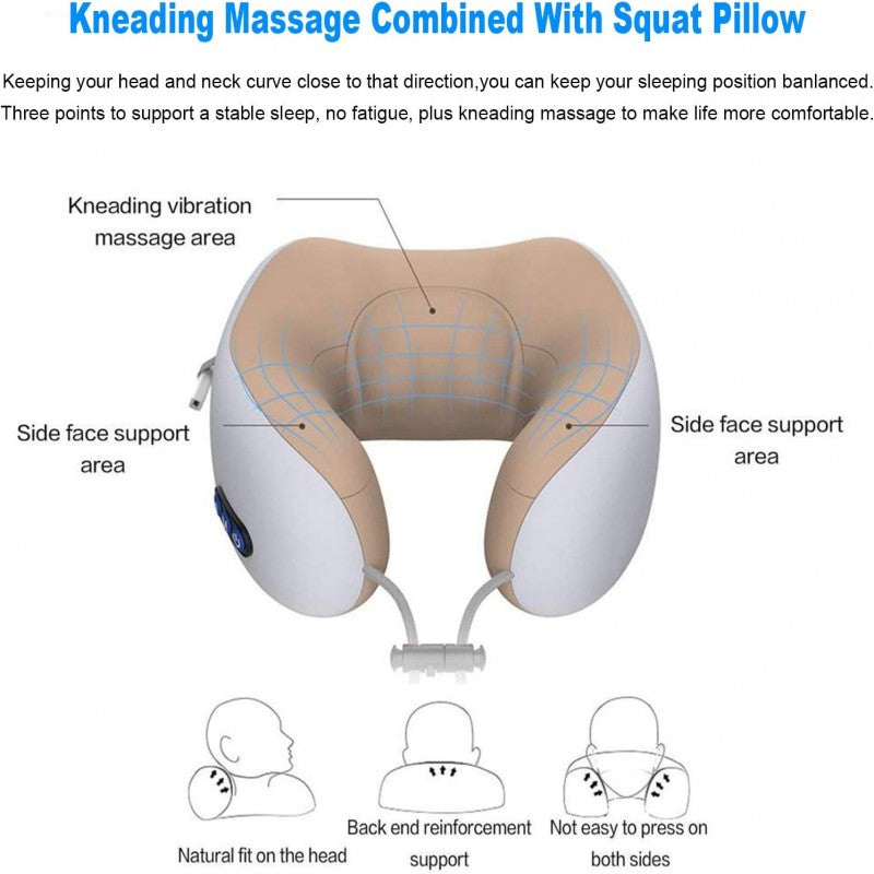U-shaped Massager for Neck ( Rechargeable )