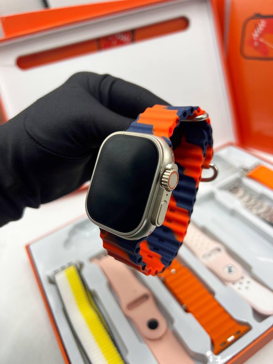 7 In 1 Ultra Smart Watch | 2.0″ Lcd | 7 Premium Straps | Bluetooth Calling