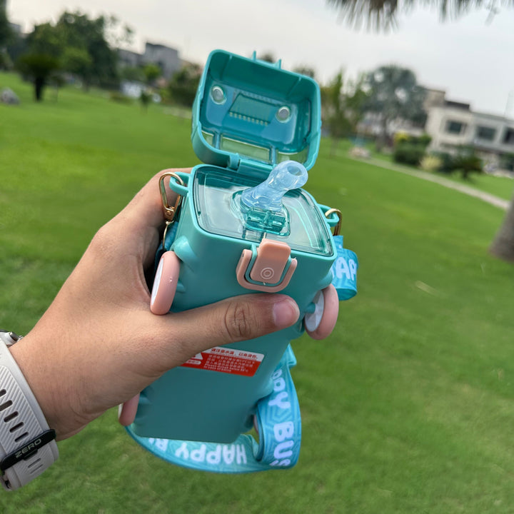 School bus Water Bottle for Kids