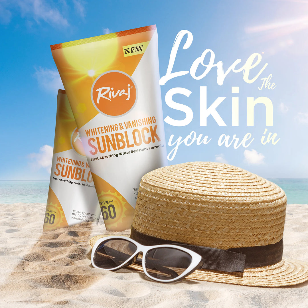 Rivaj Whitening And Vanishing Sunblock Spf 60