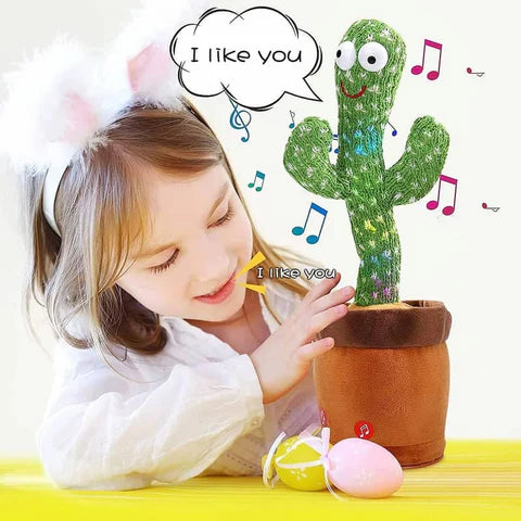 Dancing,Talking, Cactus Toy For Kids