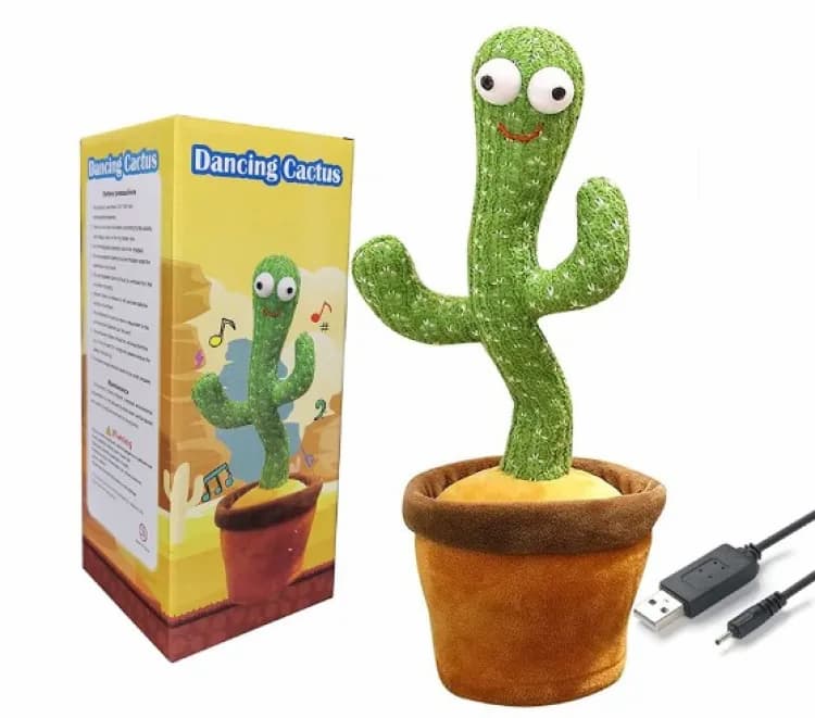 Dancing,Talking, Cactus Toy For Kids