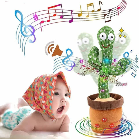 Dancing,Talking, Cactus Toy For Kids