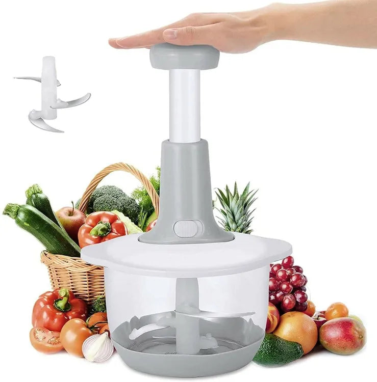 1.5 Liter Manual Hand Push Chopper