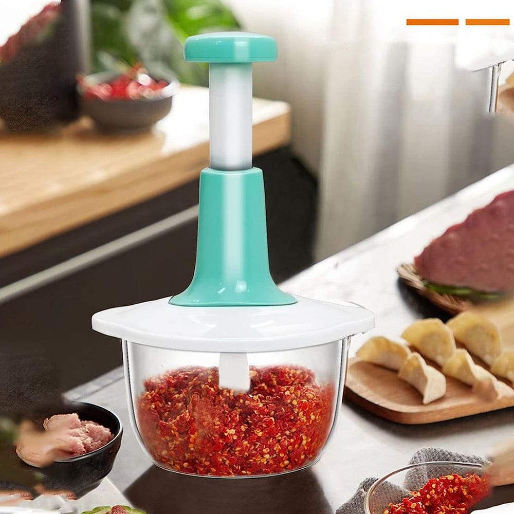 1.5 Liter Manual Hand Push Chopper