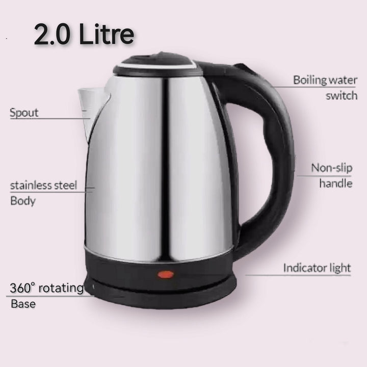 2.L Automatic Electric Kettle (1000W, 220V)