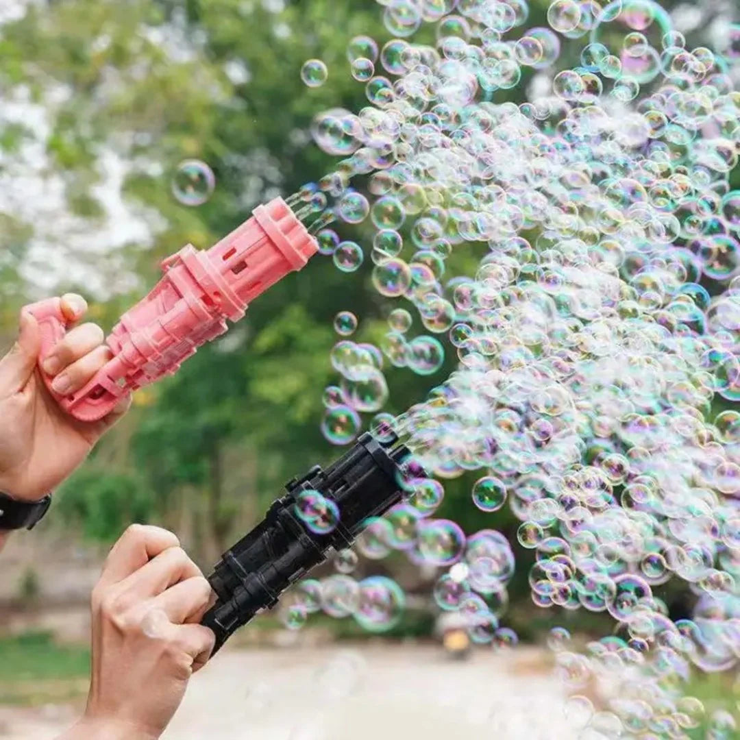 8 Hole Massive Bubble Gun_gatling Bubble Machine 8 Hole Bubble Blower