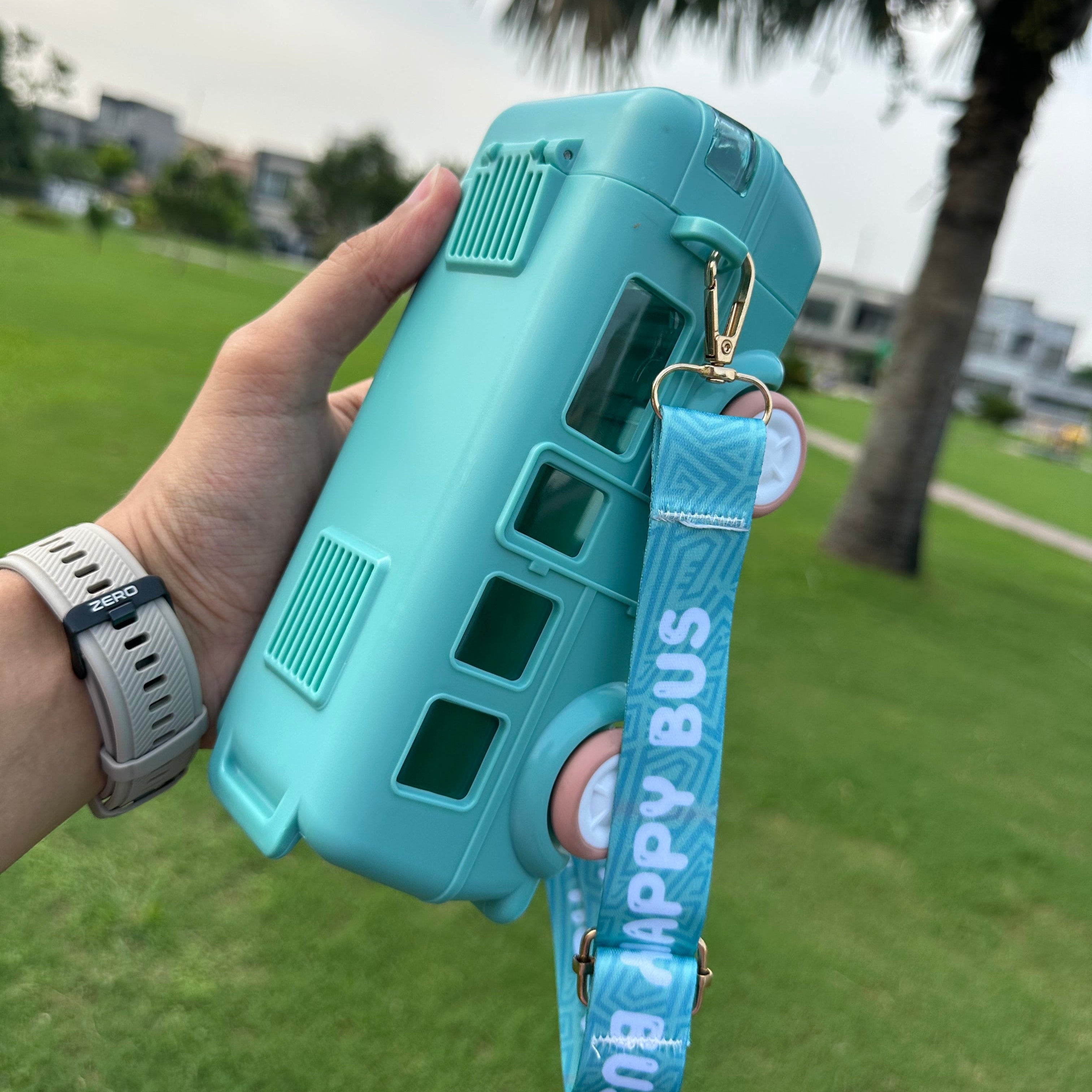 School bus Water Bottle for Kids and Adults