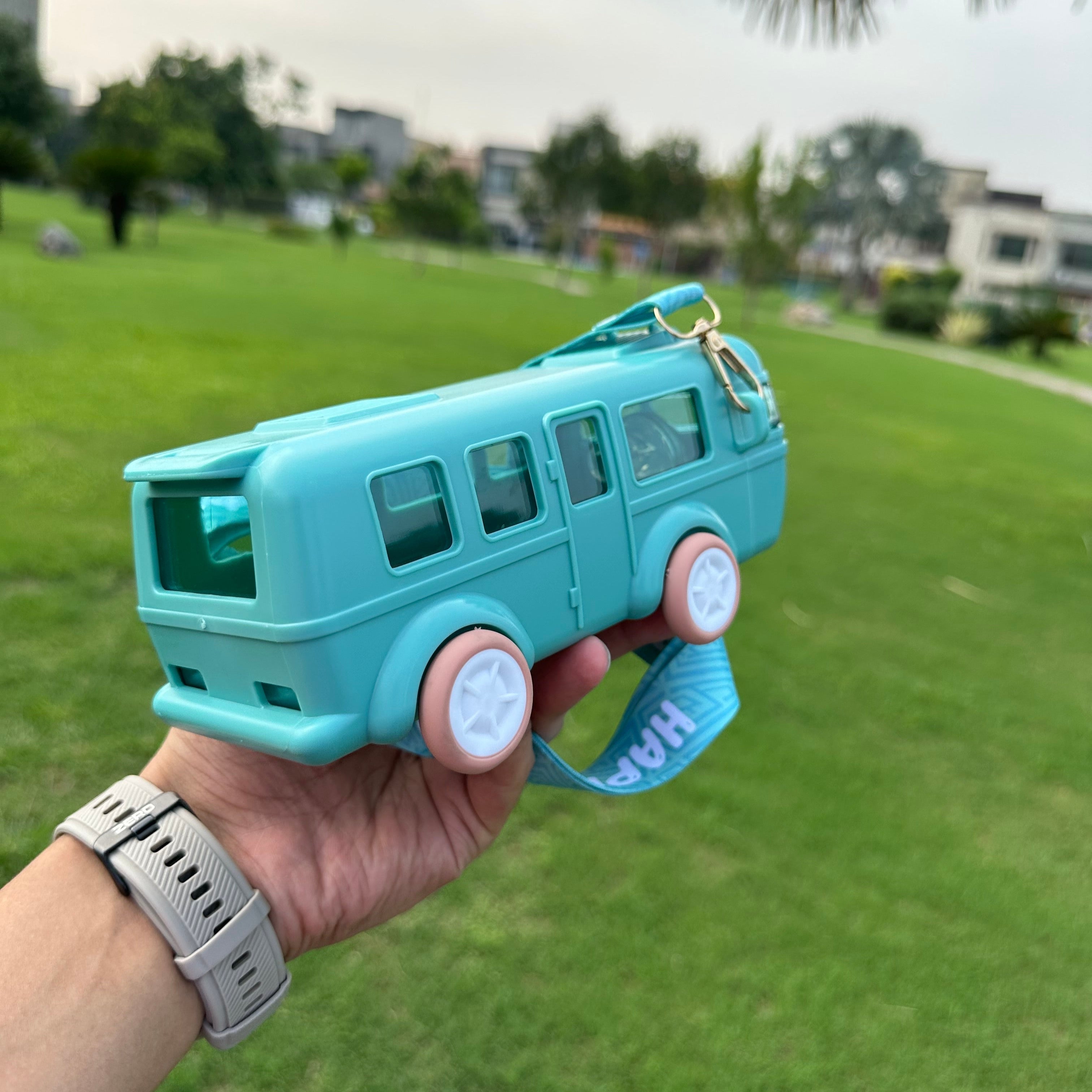 School bus Water Bottle for Kids and Adults