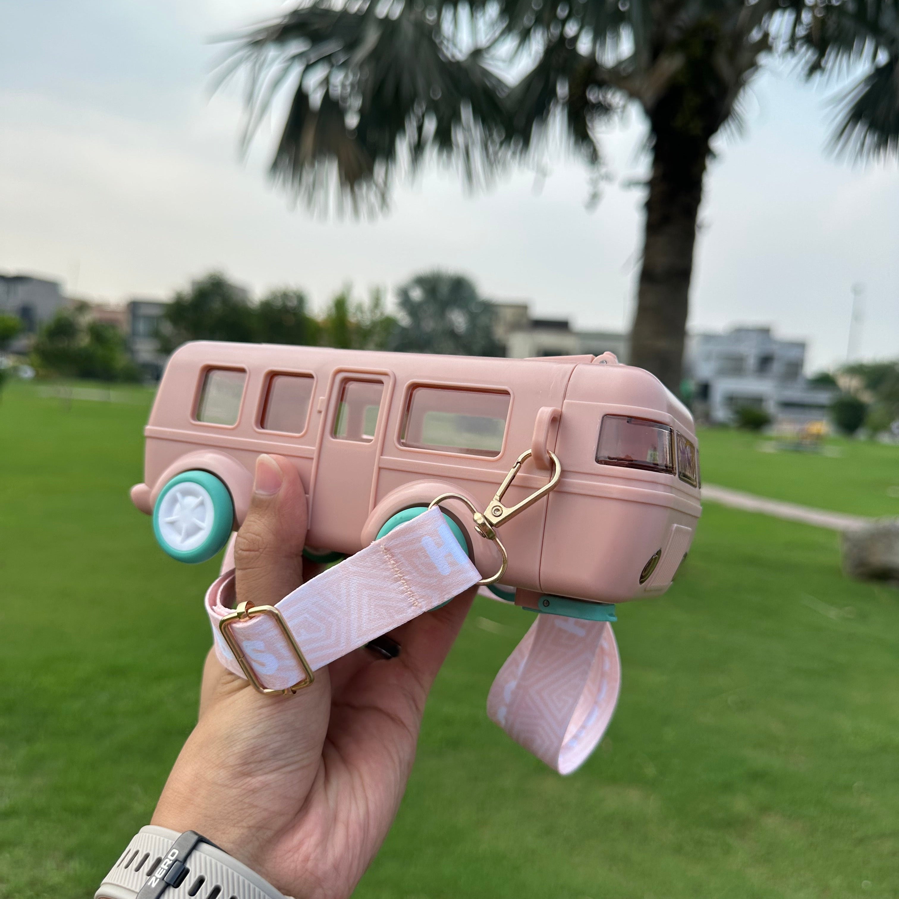 School bus Water Bottle for Kids and Adults