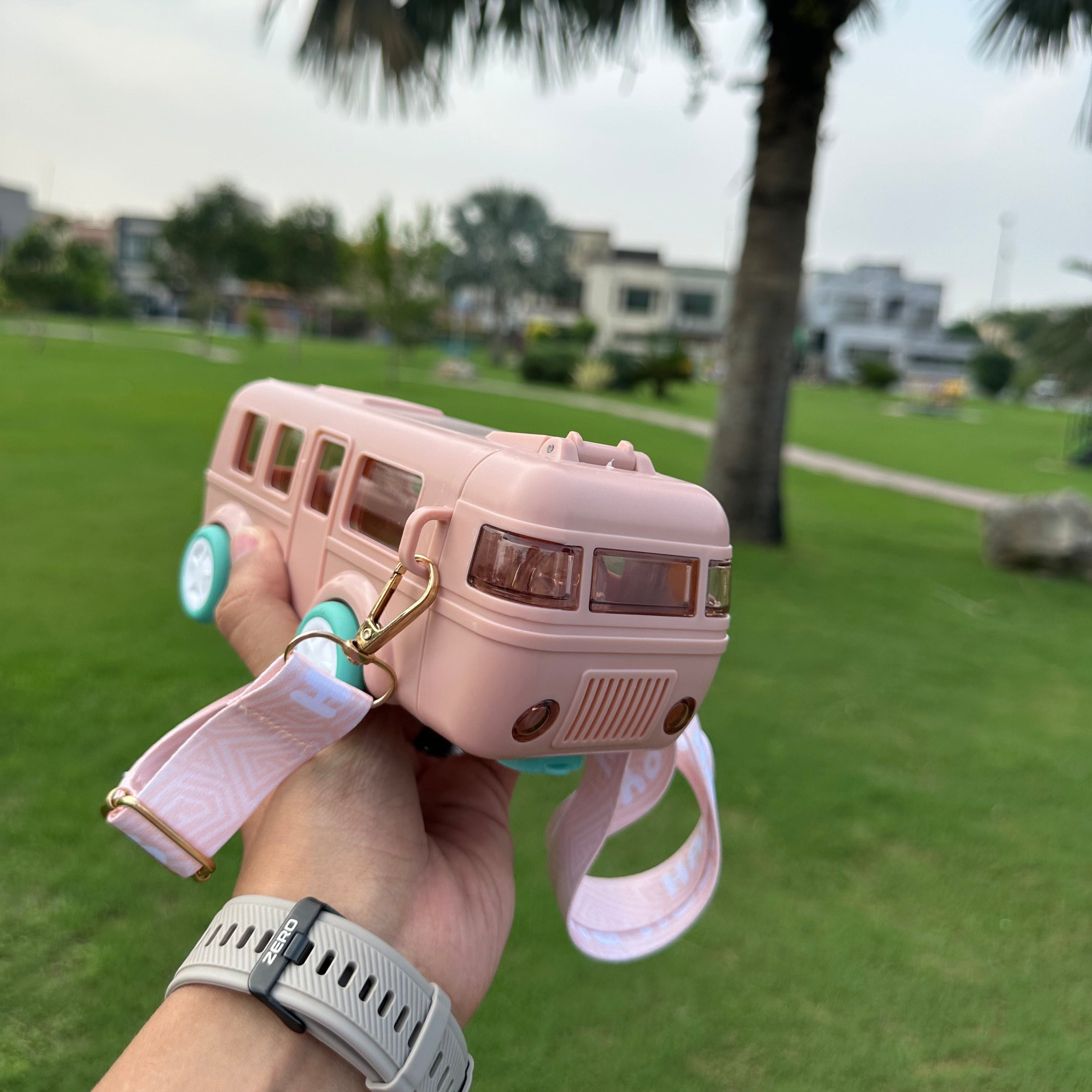 School bus Water Bottle for Kids and Adults