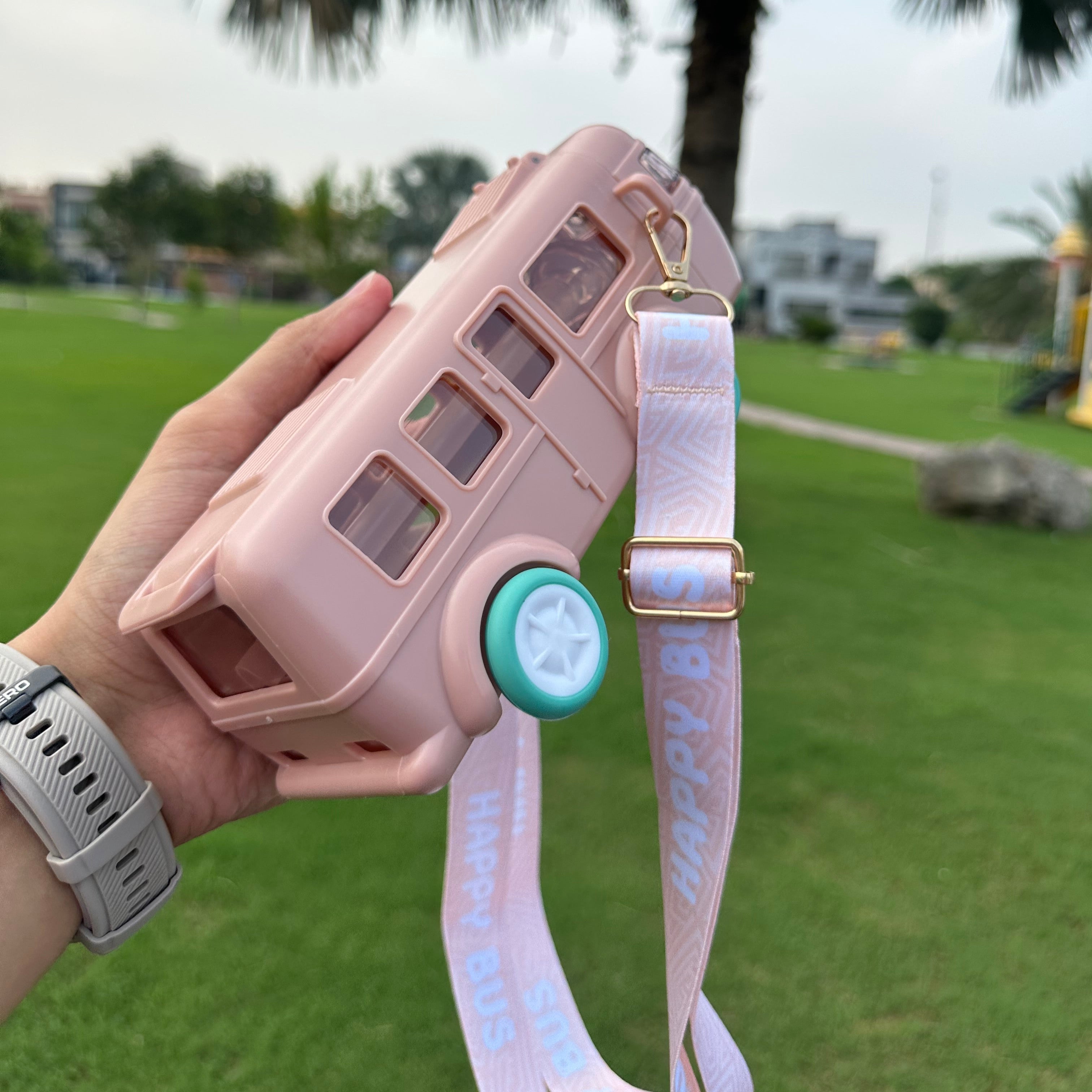 School bus Water Bottle for Kids and Adults