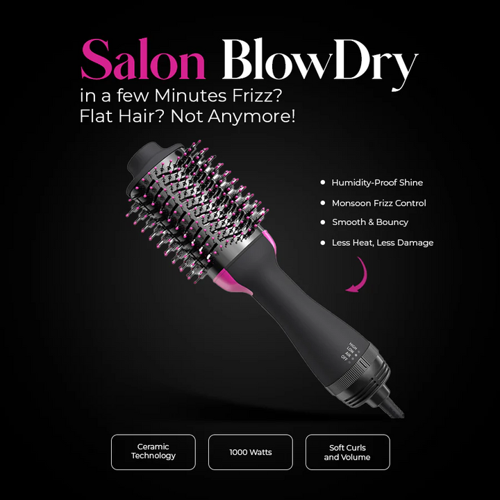 3 in 1 One Step Hot Air Brush (Dryer + Styler)