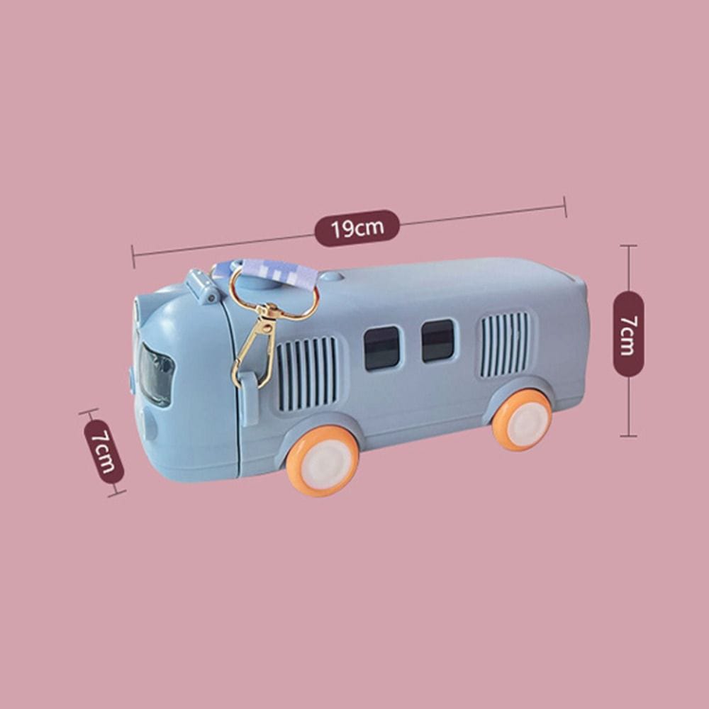 🚌 Imported 500ml Bus Water Bottle for Kids 👧👦