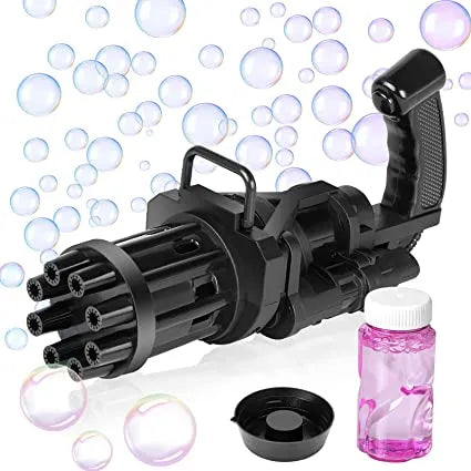 8 Hole Massive Bubble Gun_gatling Bubble Machine 8 Hole Bubble Blower