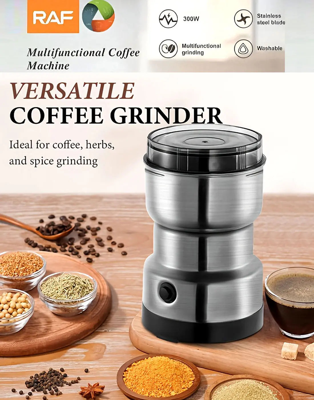 ⚡ RAF Multipurpose Electric Grinder ⚡