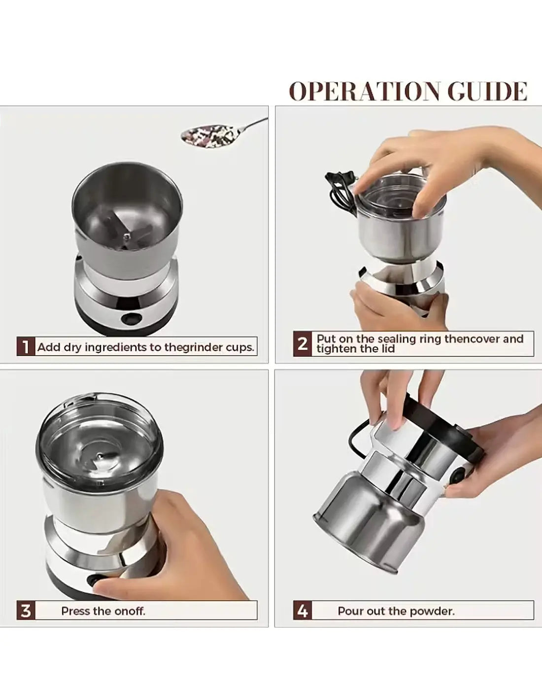 ⚡ RAF Multipurpose Electric Grinder ⚡